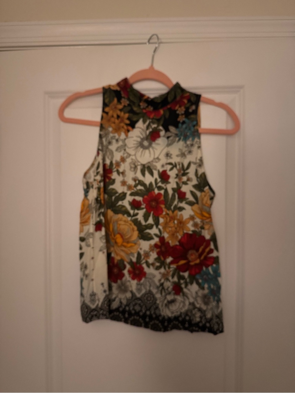 Farm Rio top small/petite